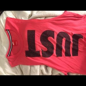 Nike just do it work out muscle shirt